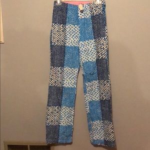 Victoria Secret Quilt Pattern Pajama Bottoms.Sz XS